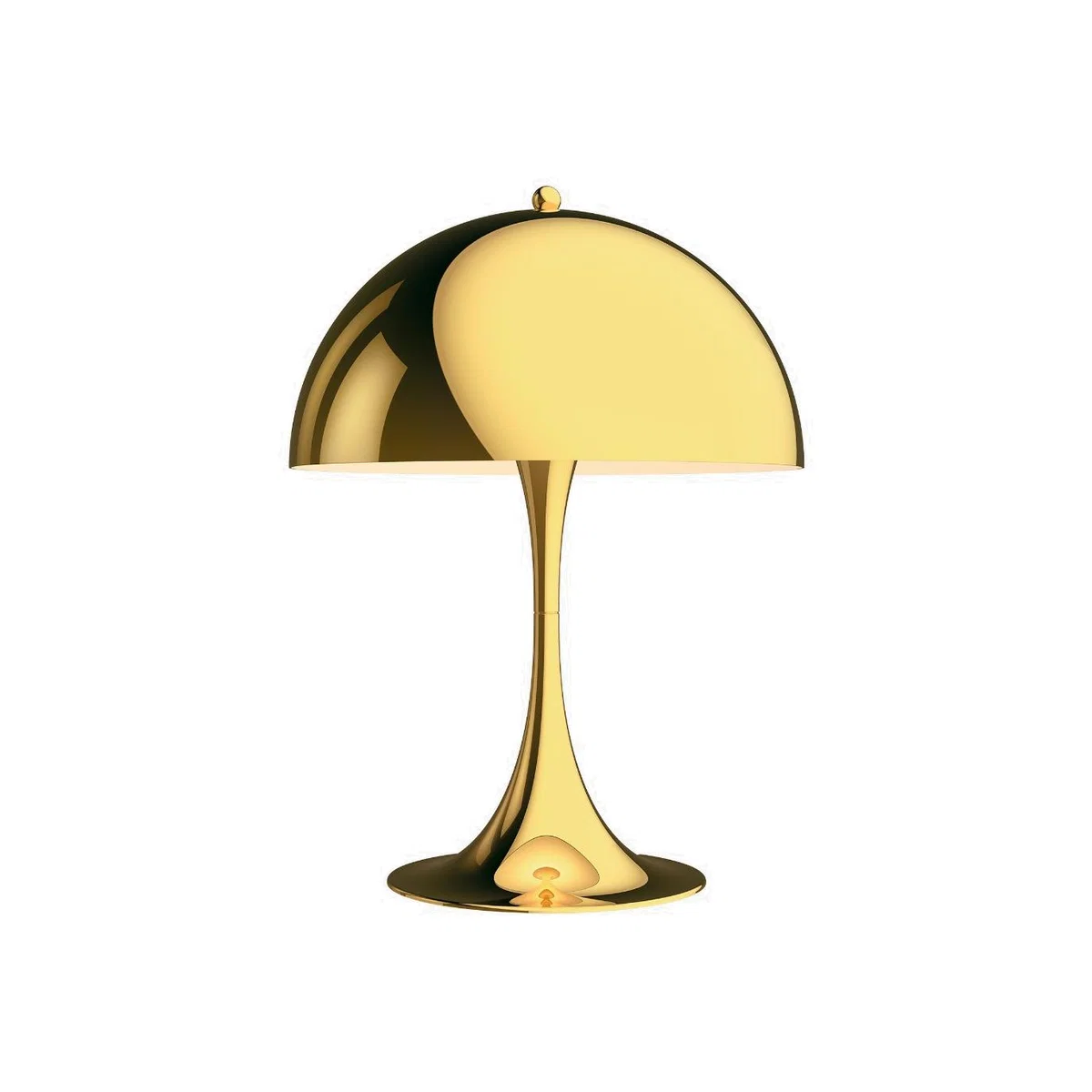 Panthella 320 Table Lamp in Brass – image 1