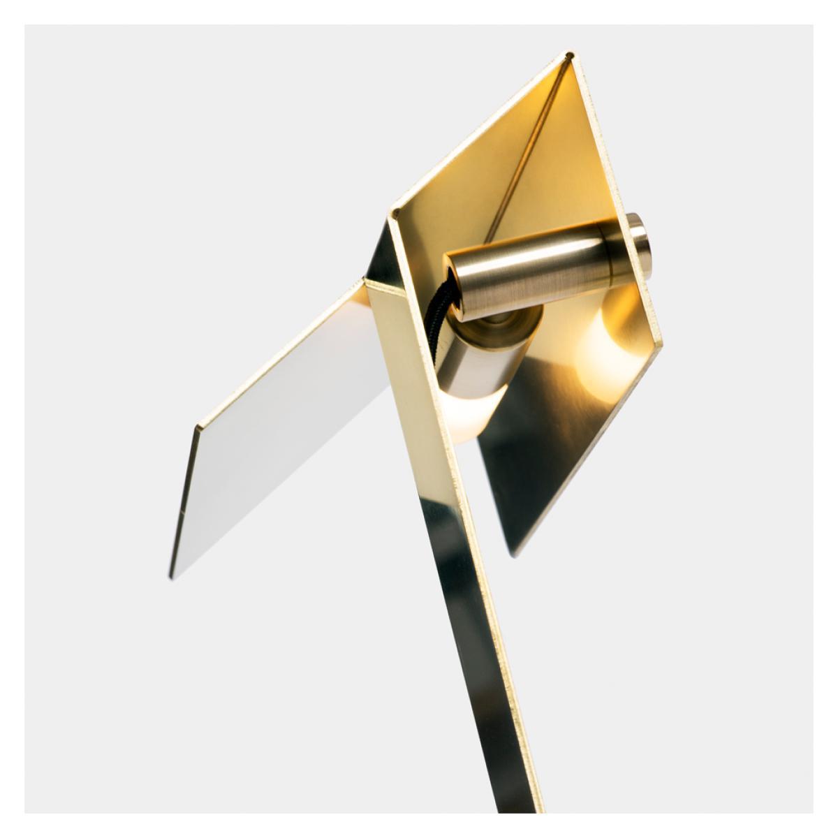 Clark Desk Lamp Brass With Marble Base – image 3