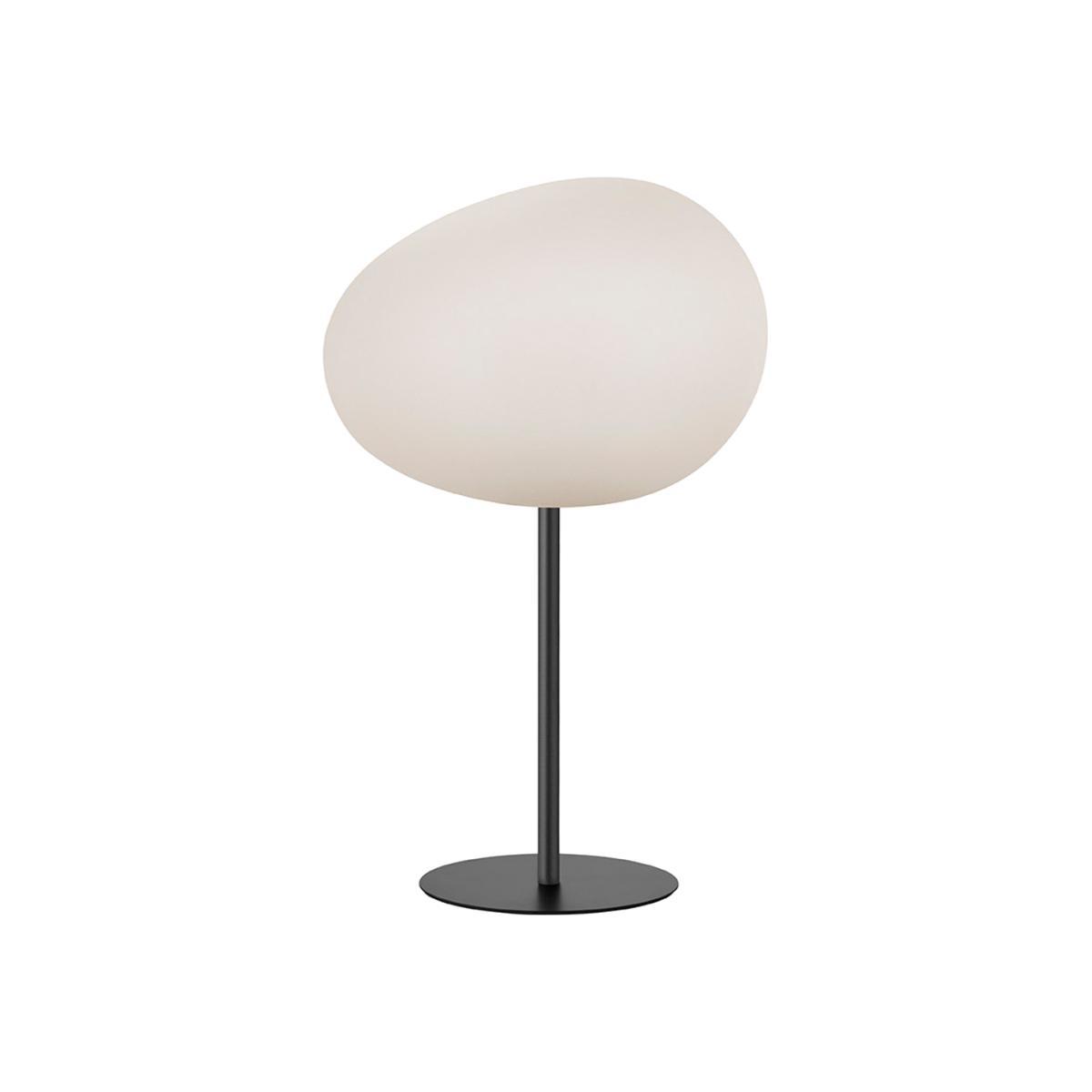 Large Gregg Alta Table Lamp in White & Graphite
