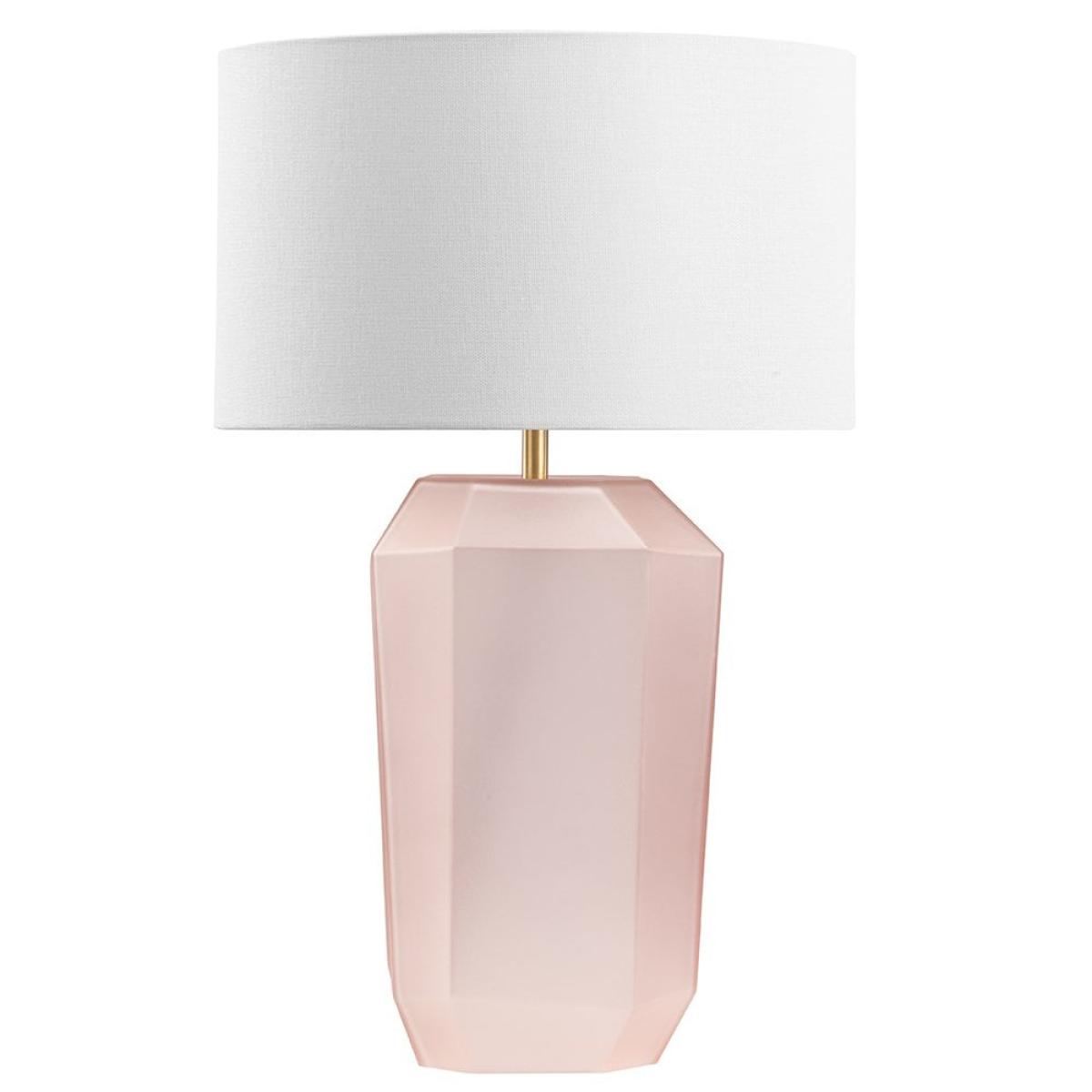 £40  Off  Clarence Table Lamp, Pink Glass – image 3