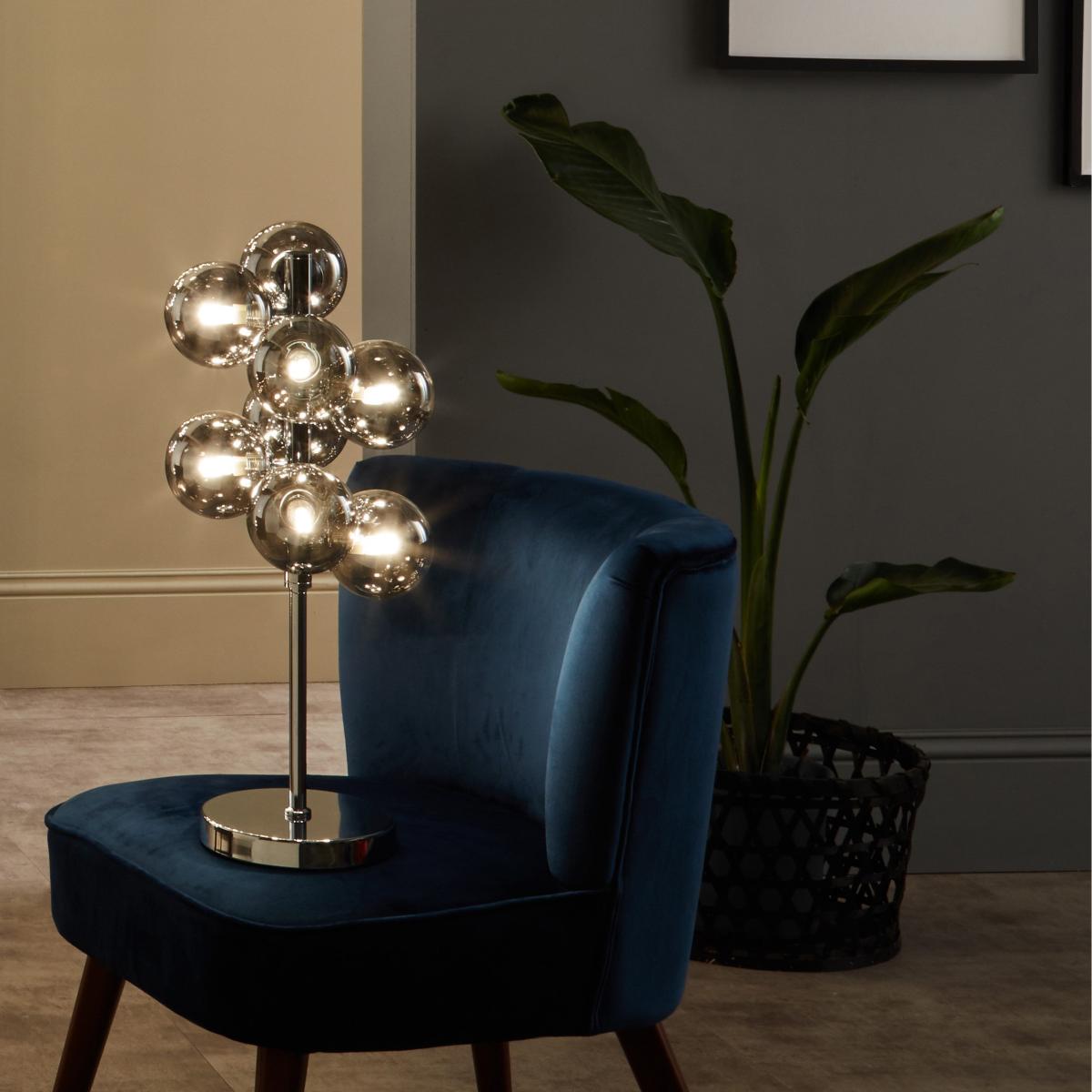 Vecchio Table Lamp Silver – image 1