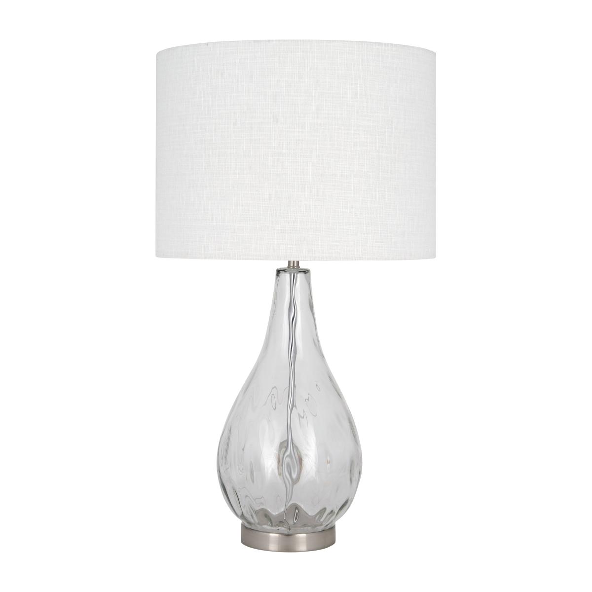 Charlotte Glass Table Lamp Clear – image 3