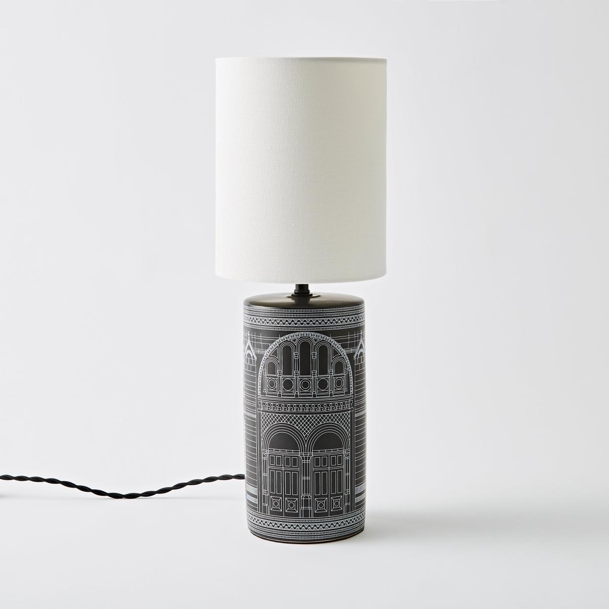 Black Natural History Museum Table Lamp Black/white – image 4