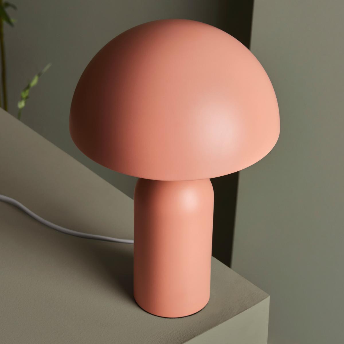 Elements Levi Table Lamp Pink – image 4
