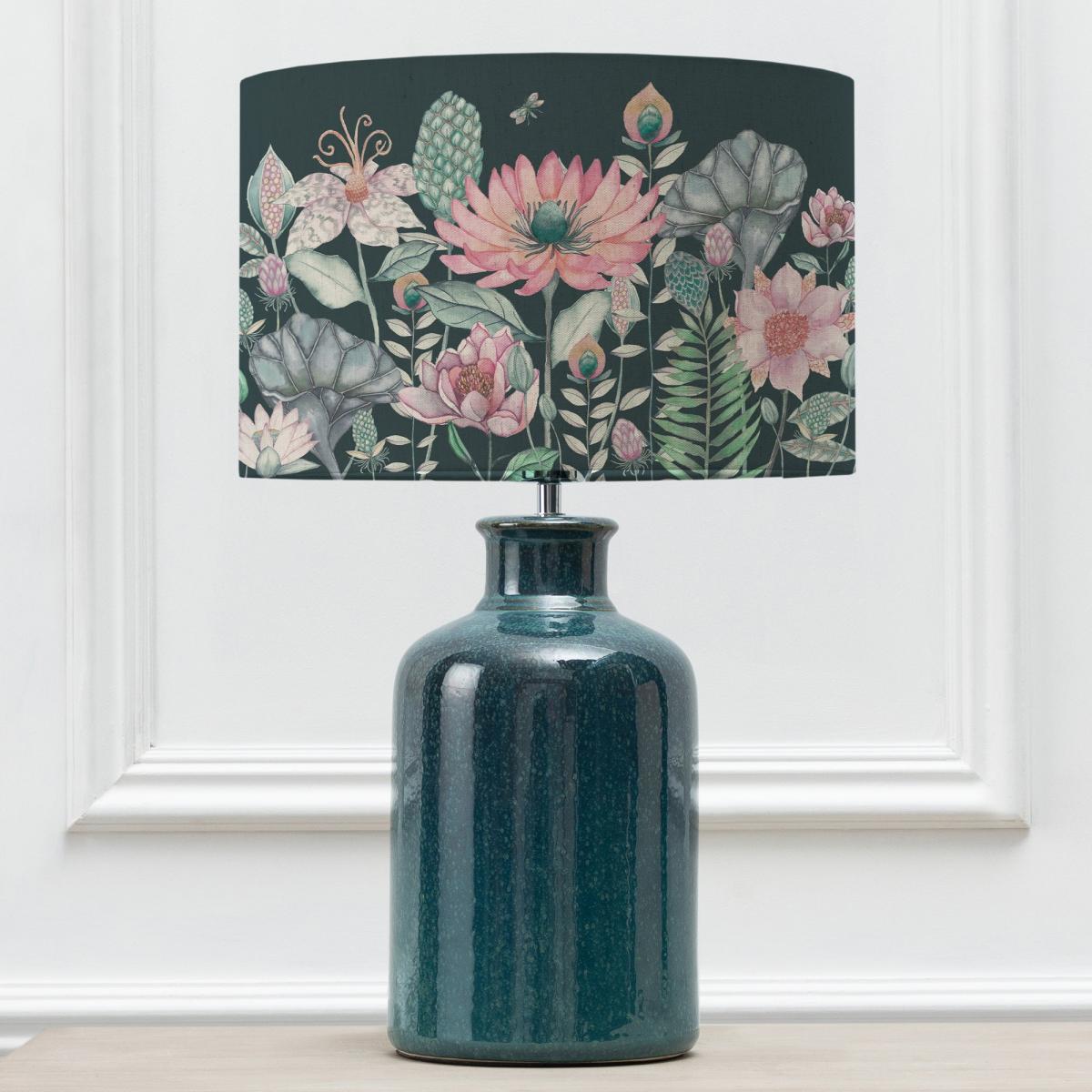 Elspeth Table Lamp with Nesidora Shade Emerald – image 2