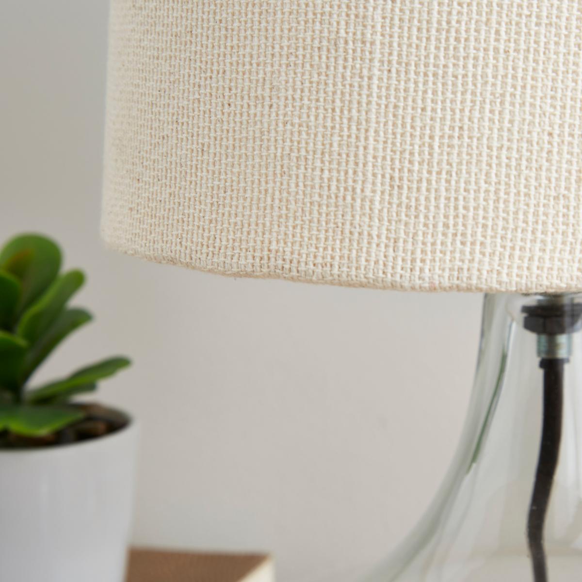 Kunal Glass Table Lamp Clear – image 3