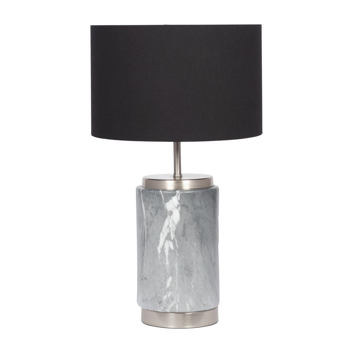 Carrara Grey Small Table Lamp Grey – image 2