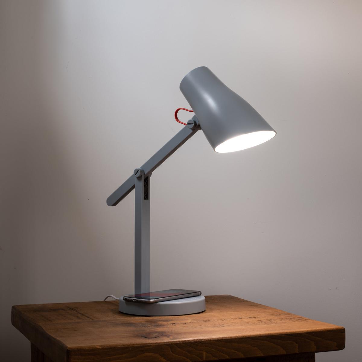 Koble Pixie Phone Charging Lamp Grey – image 1