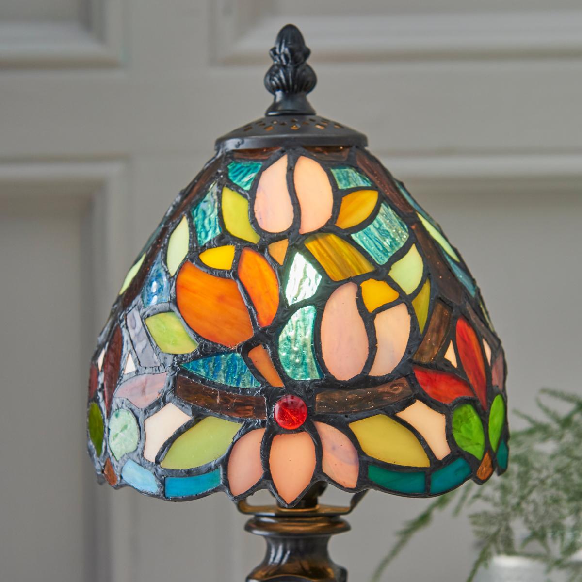 Vogue Flora Traditional Table Lamp MultiColoured – image 2