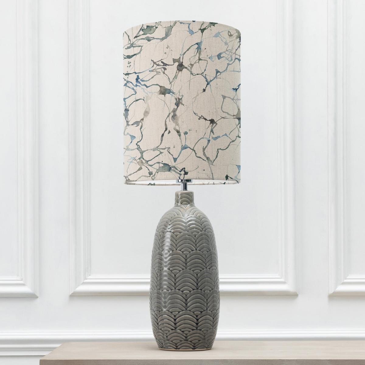 Jadis Table Lamp with Carrara Shade Grey – image 2