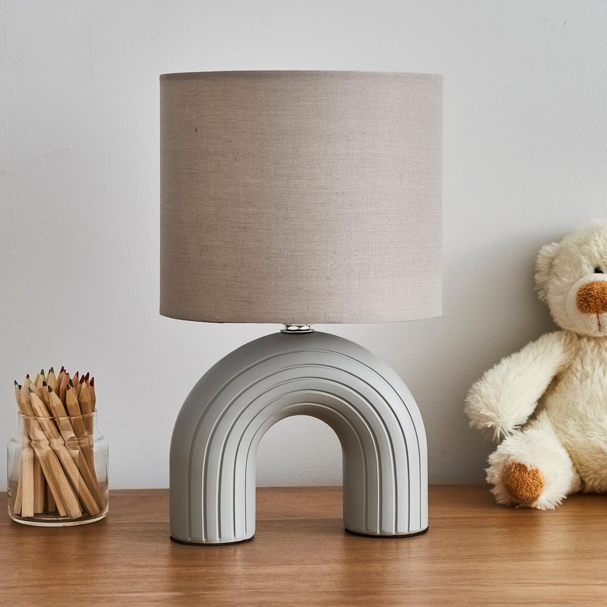 Rumey Integrated LED Table Lamp Grey – image 2
