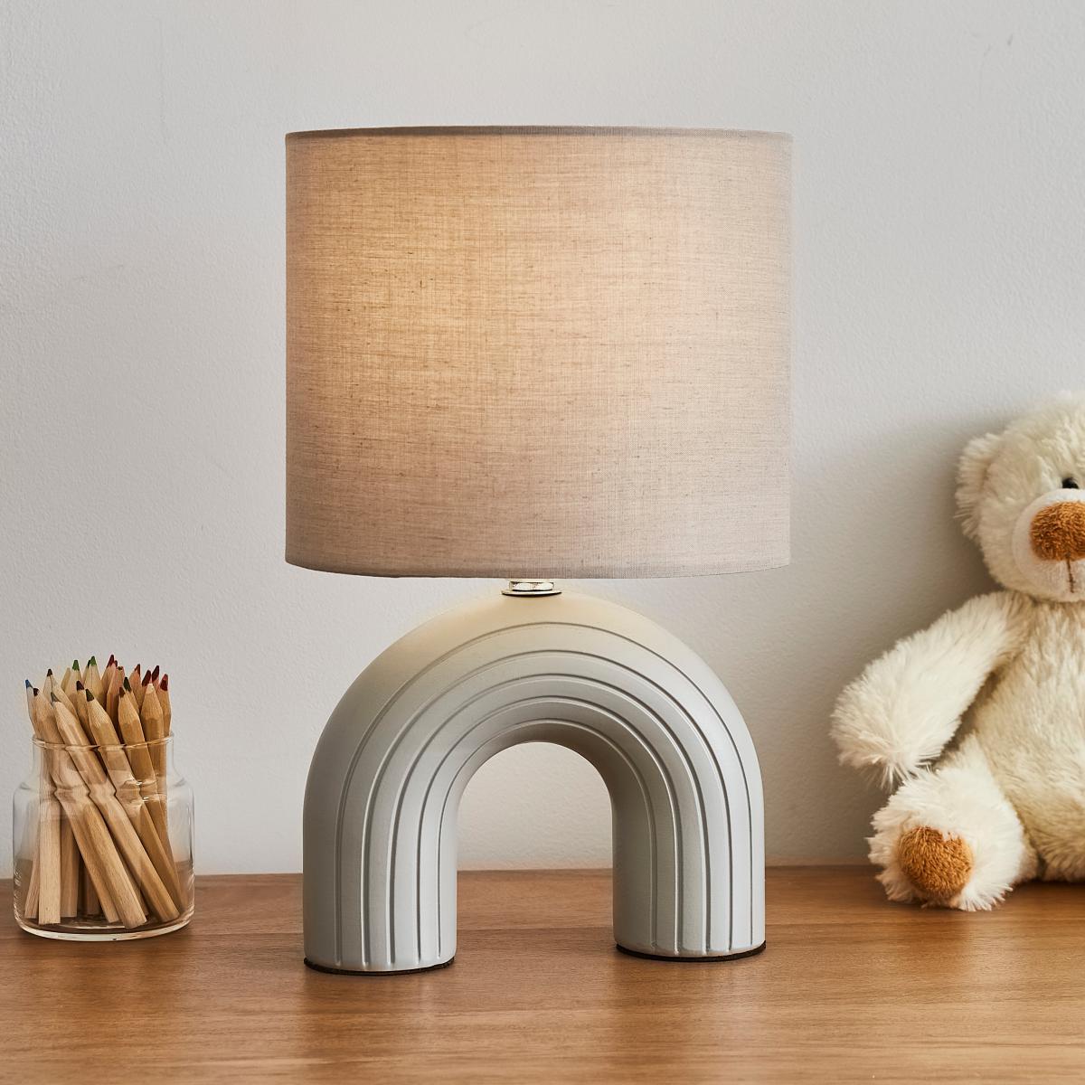 Rumey Integrated LED Table Lamp Grey – image 1