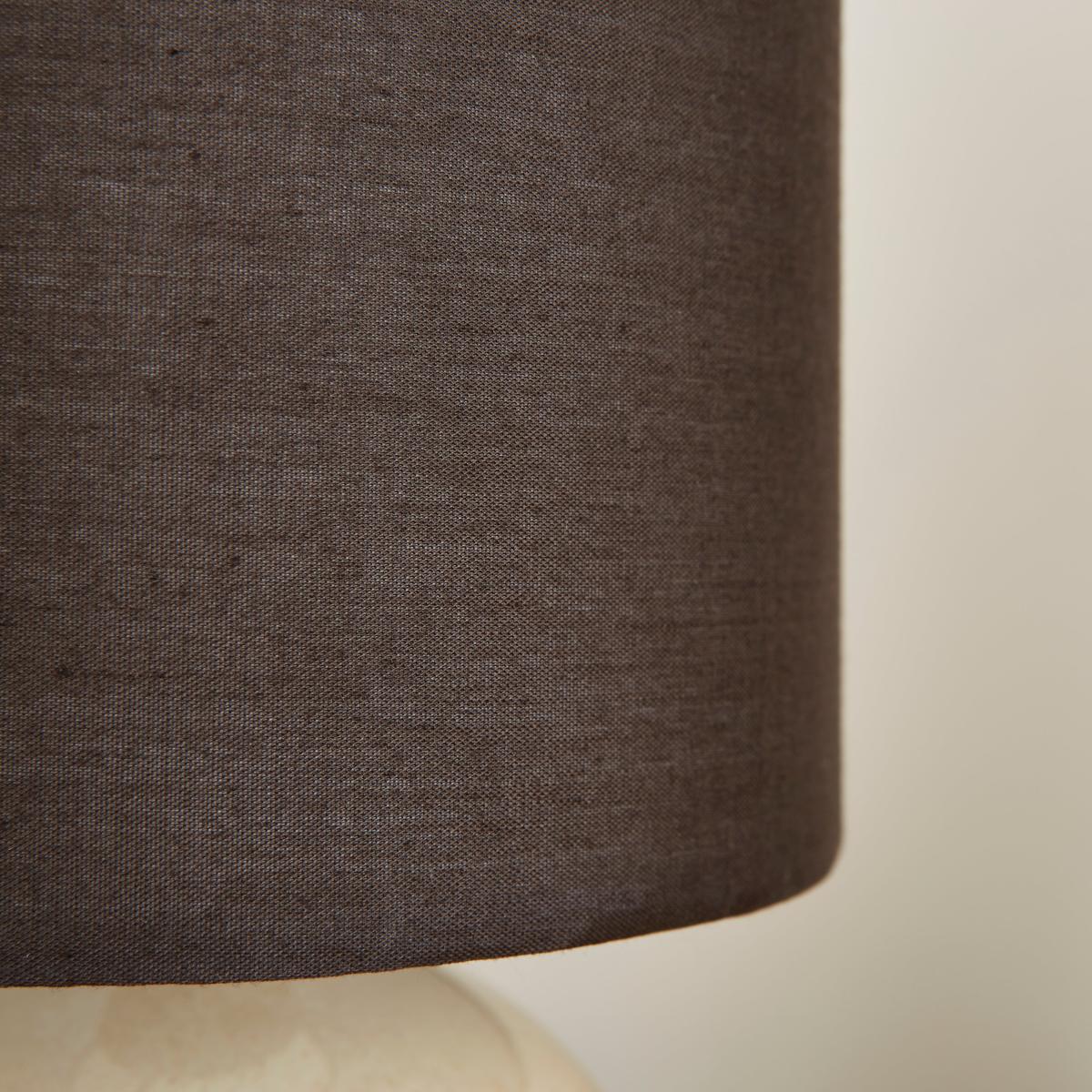 Opalle Reactive Glaze Table Lamp Bitter Chocolate (Brown) – image 3