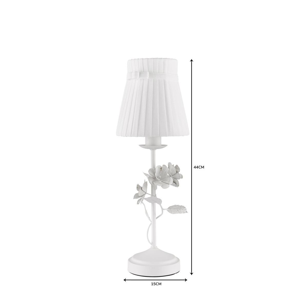 Chateau White Table Lamp White – image 7