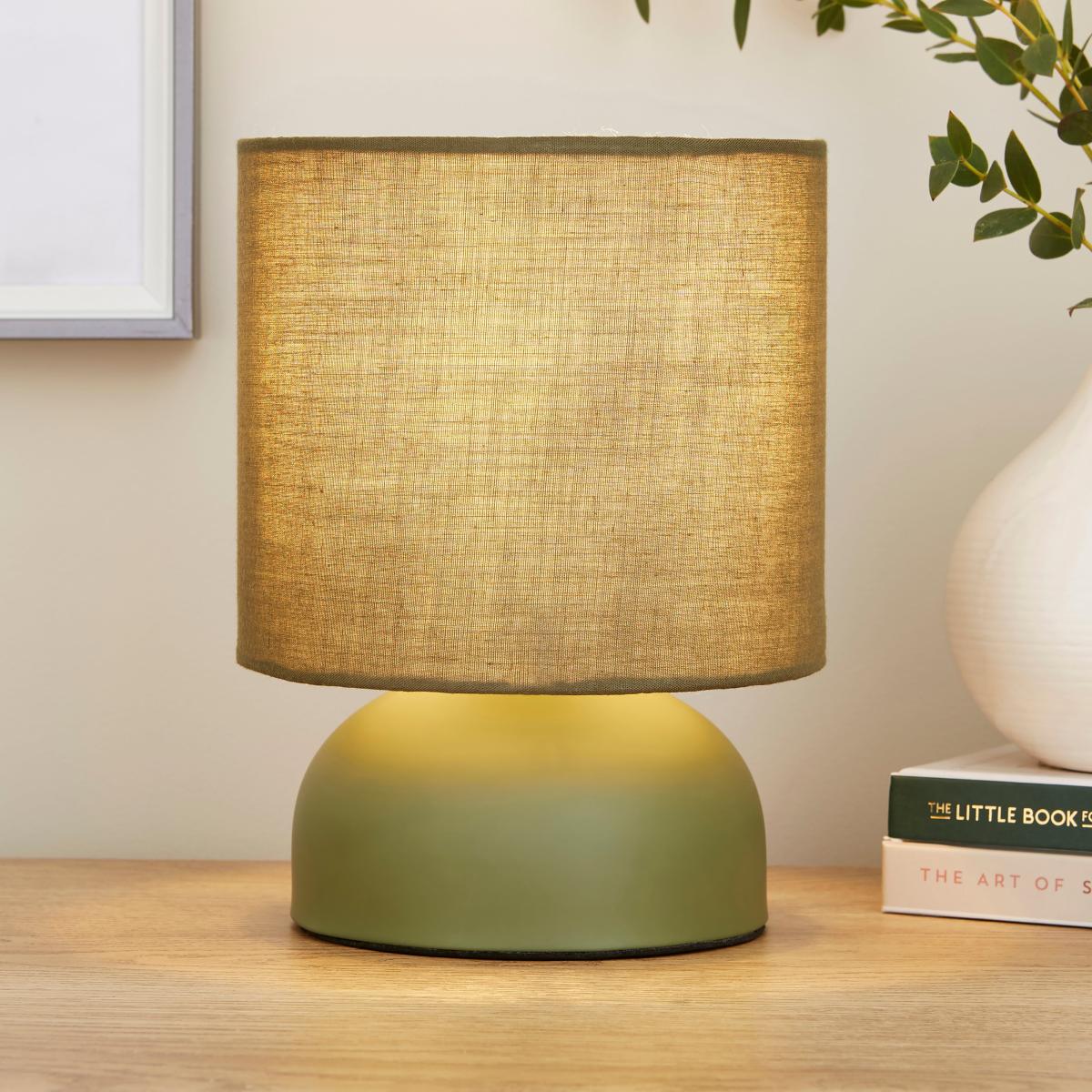 Sicily Touch Table Lamp Olive (Green) – image 1