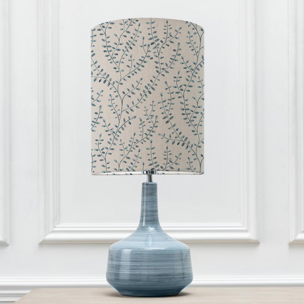 Eris Table Lamp with Eden Shade Eden Ocean Blue – image 2