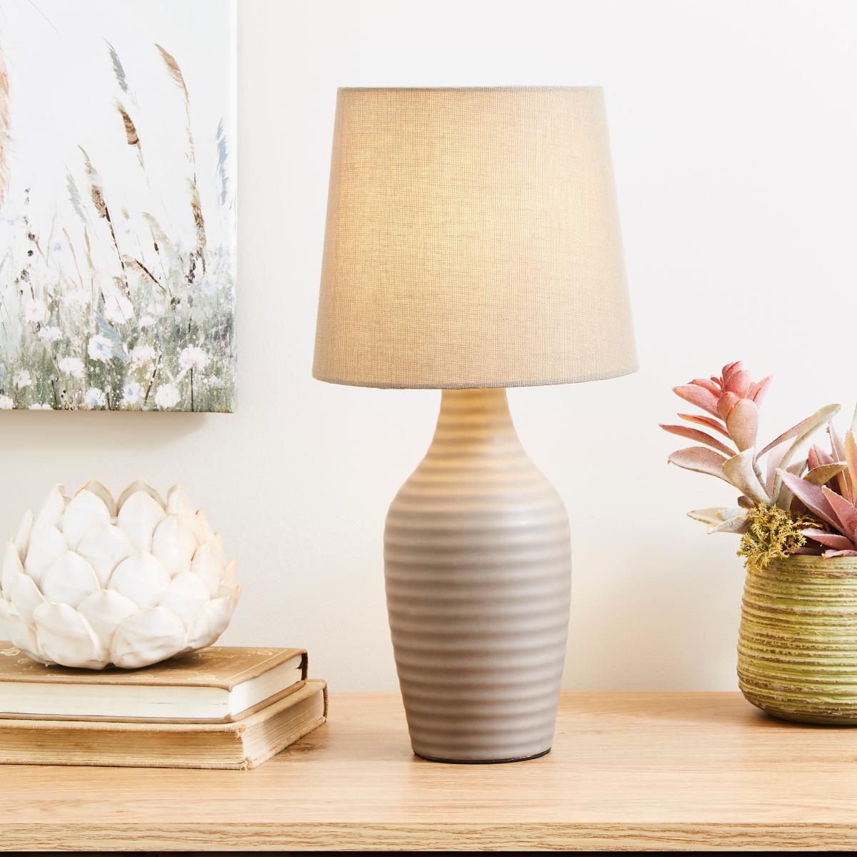 Luna Table Lamp Chocolate (Brown) – image 2