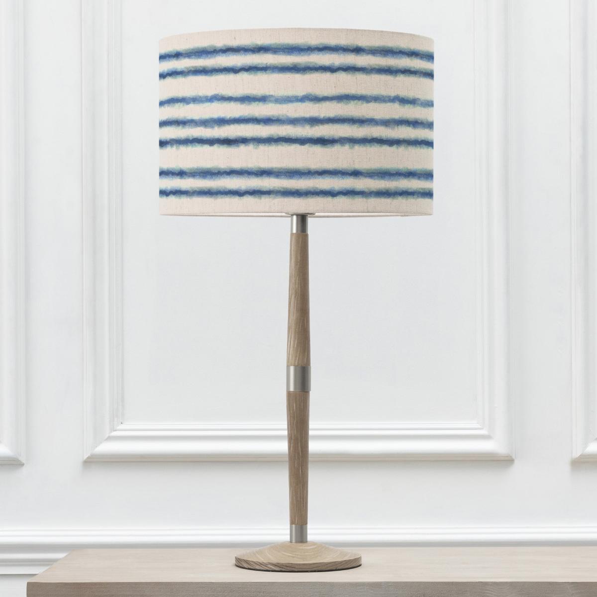 Solensis Large Table Lamp with Merella Shade Cobalt Blue – image 2