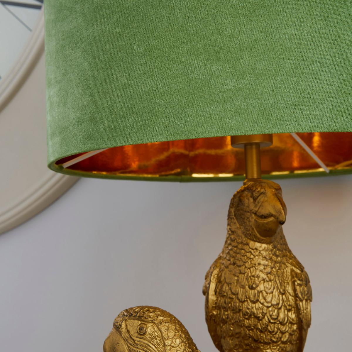 Polly Parrots Gold Table Lamp Gold – image 4