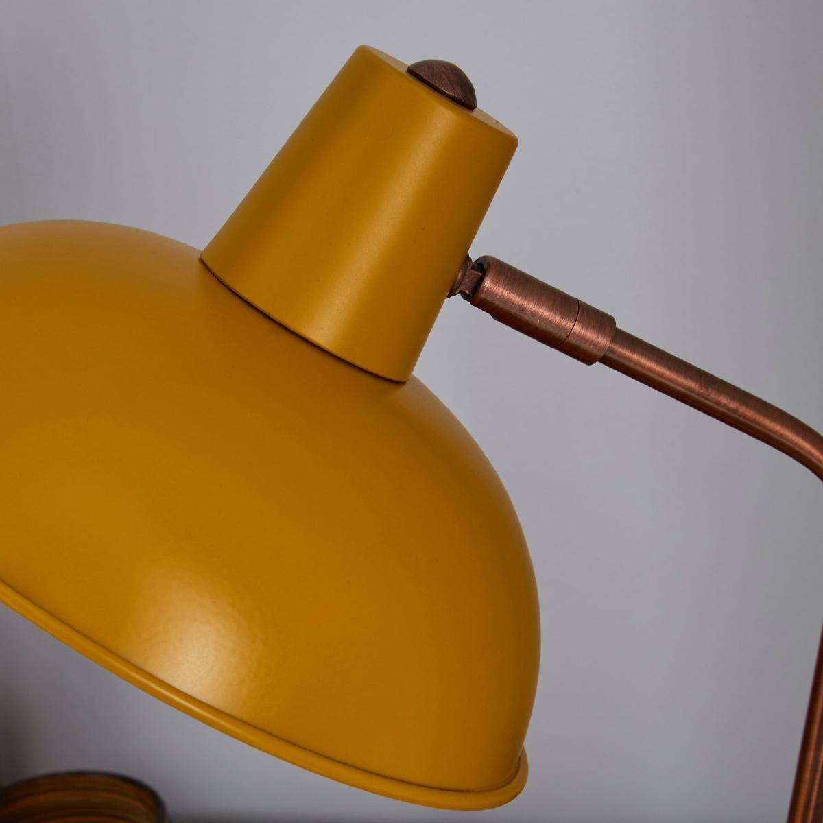 Elements Leiden Ochre Desk Lamp Ochre – image 4