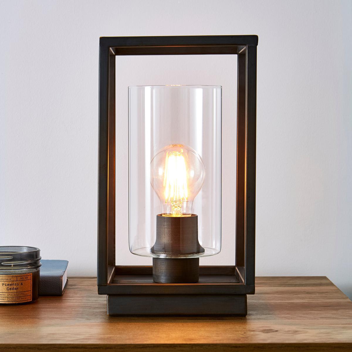 London Bronze Industrial Table Lamp Bronze – image 1