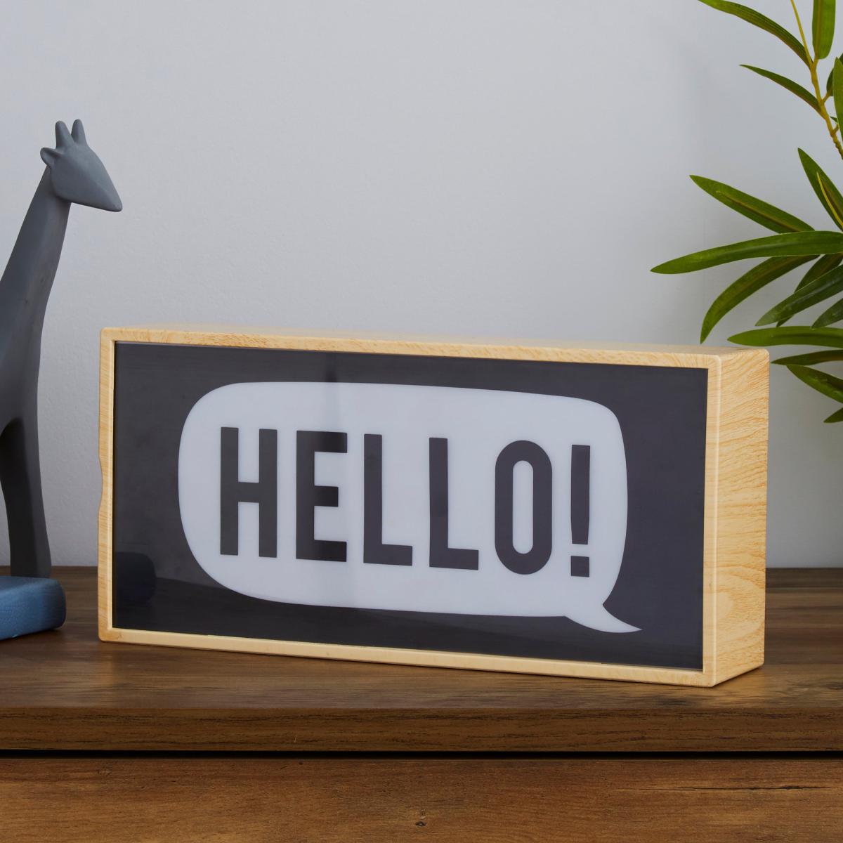 Interchangable Sign Light Box Natural – image 3