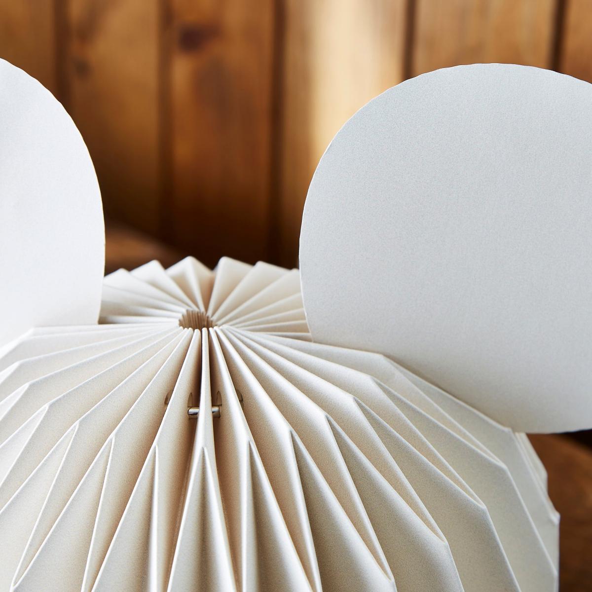 Disney Mickey Mouse White Origami Table Lamp White – image 4