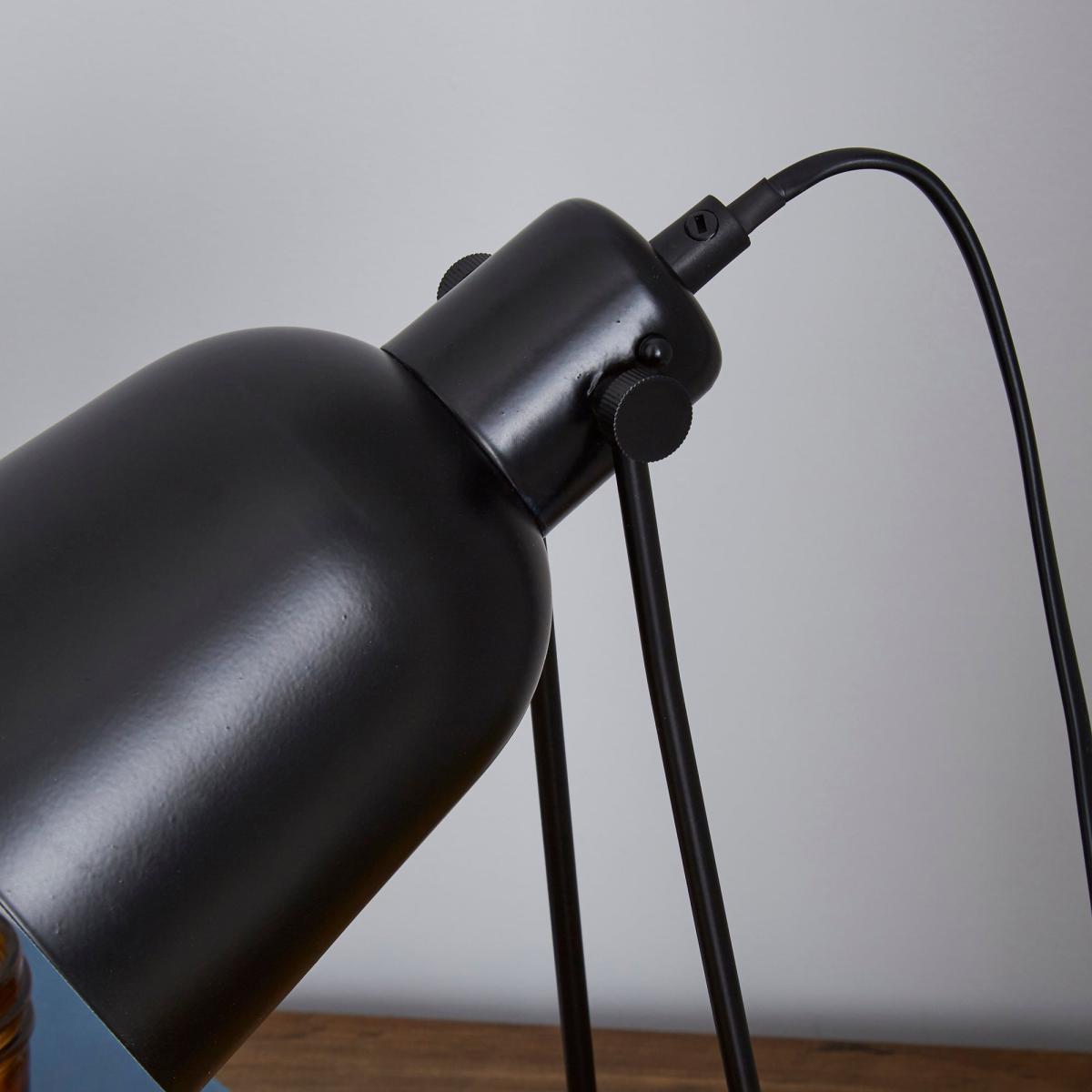 Sivas Leaning Wire Black Task Desk Lamp Black – image 3