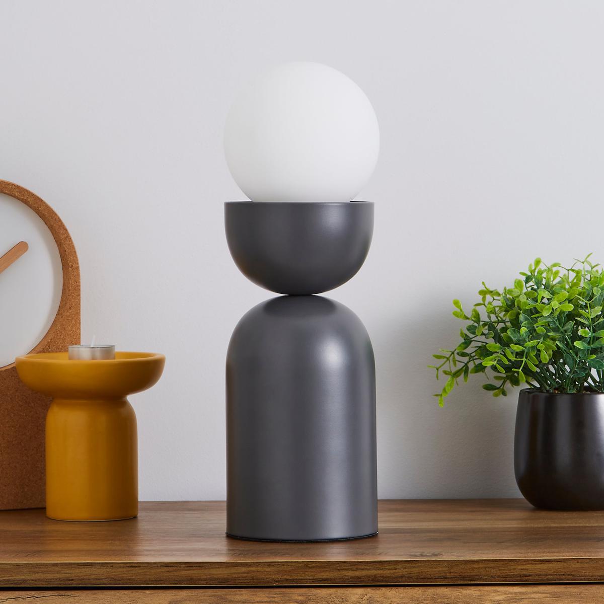 Lunebar Touch Table Lamp Grey – image 2