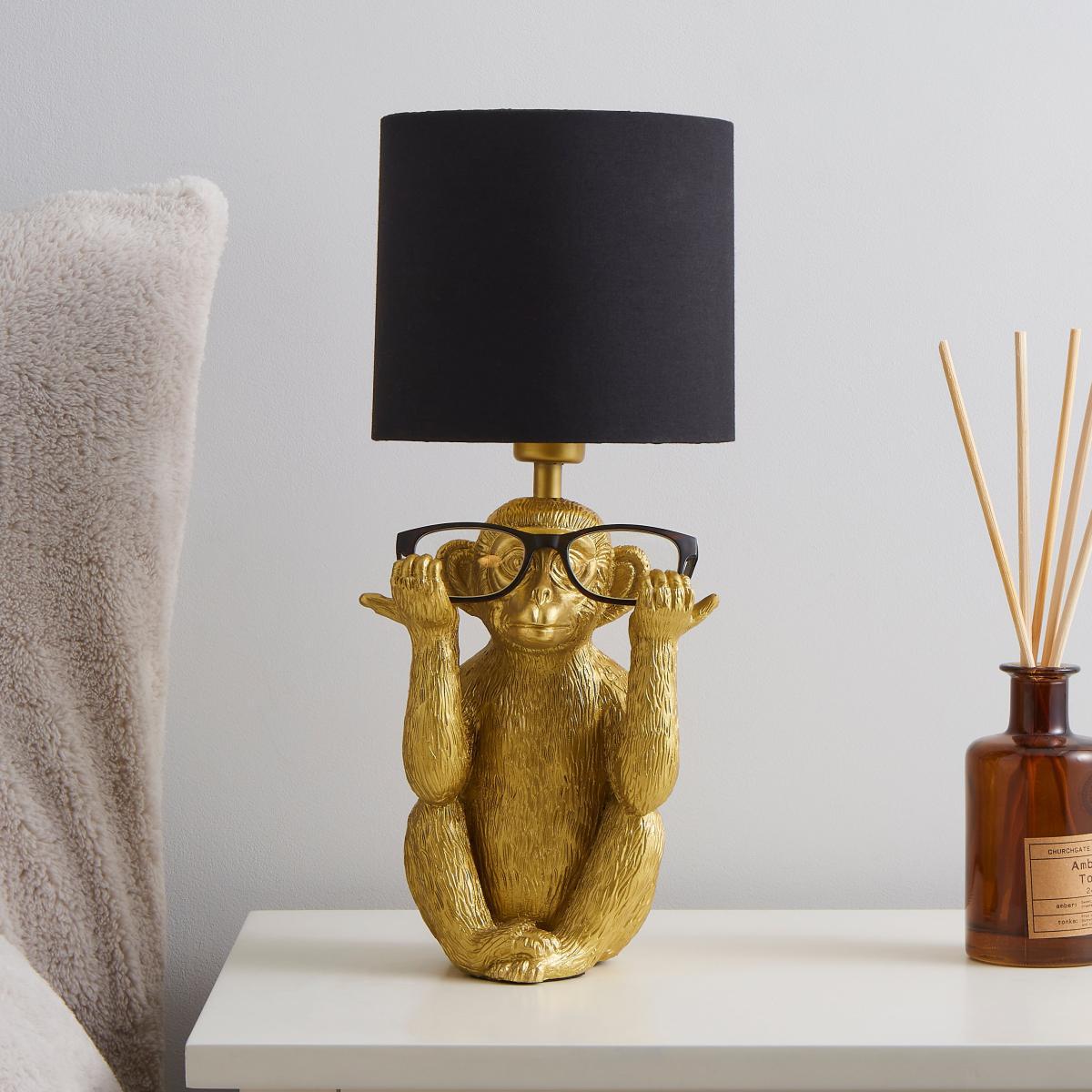 Mowgli Glasses Holder Table Lamp Gold – image 2