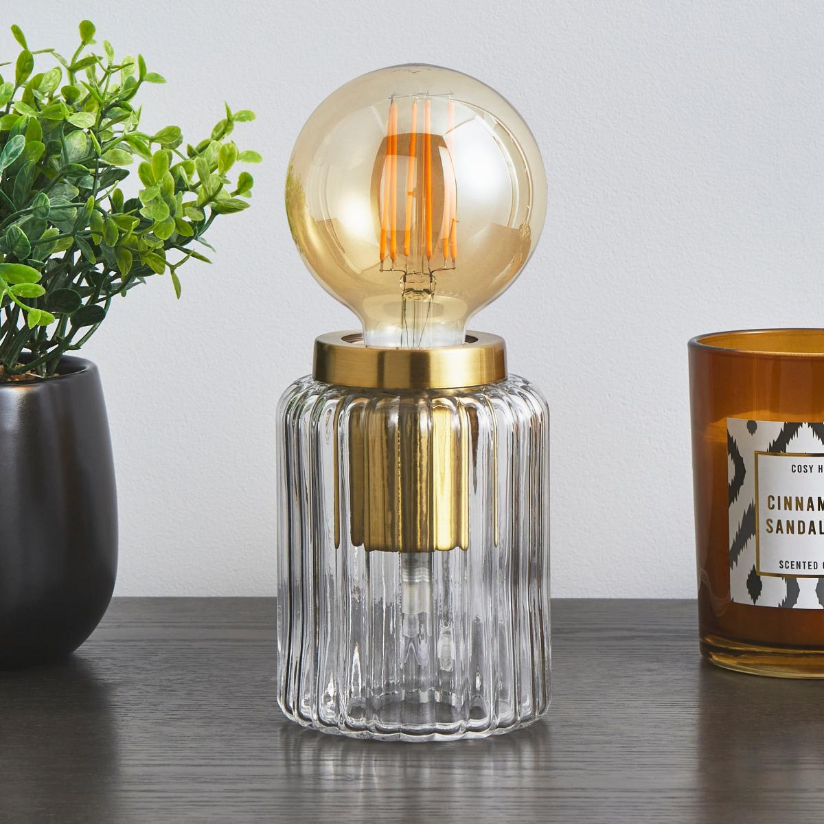 Natalia Table Lamp Clear – image 2