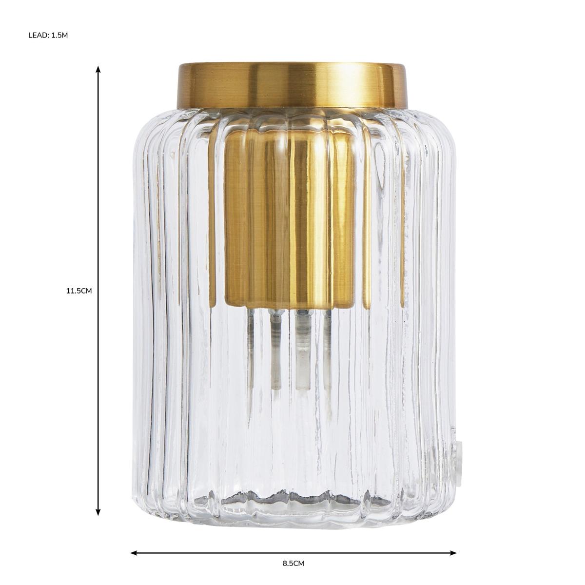 Natalia Table Lamp Clear – image 5