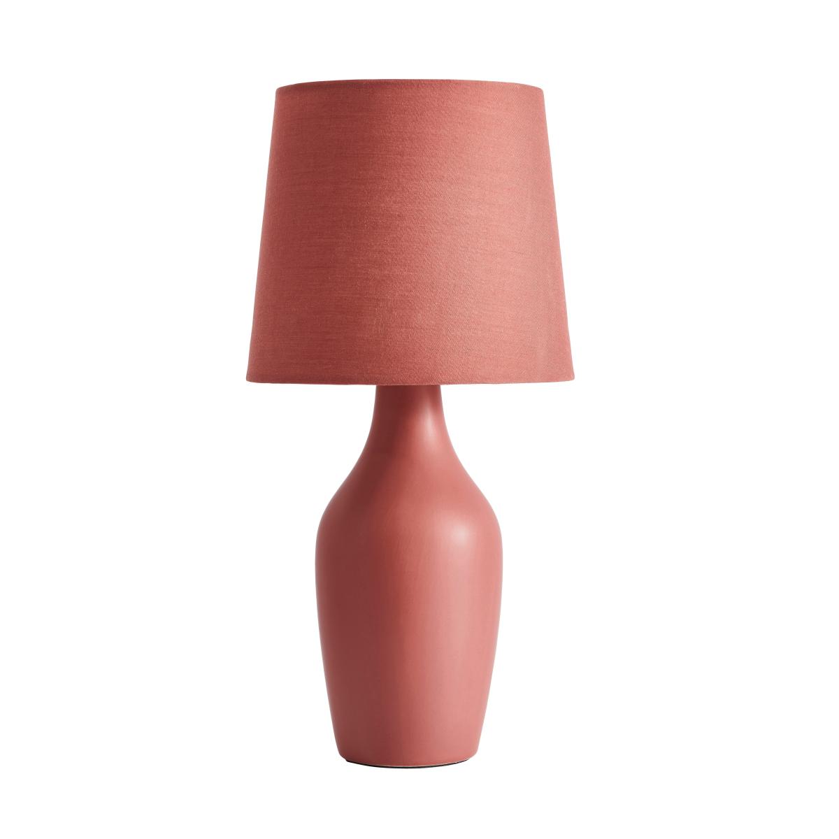 Ava Stoneware Table Lamp Terracotta – image 5