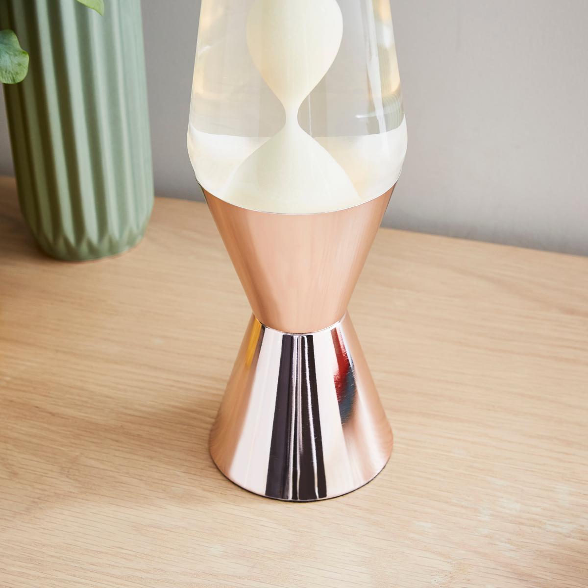Rose Gold Lava Lamp MultiColoured – image 3