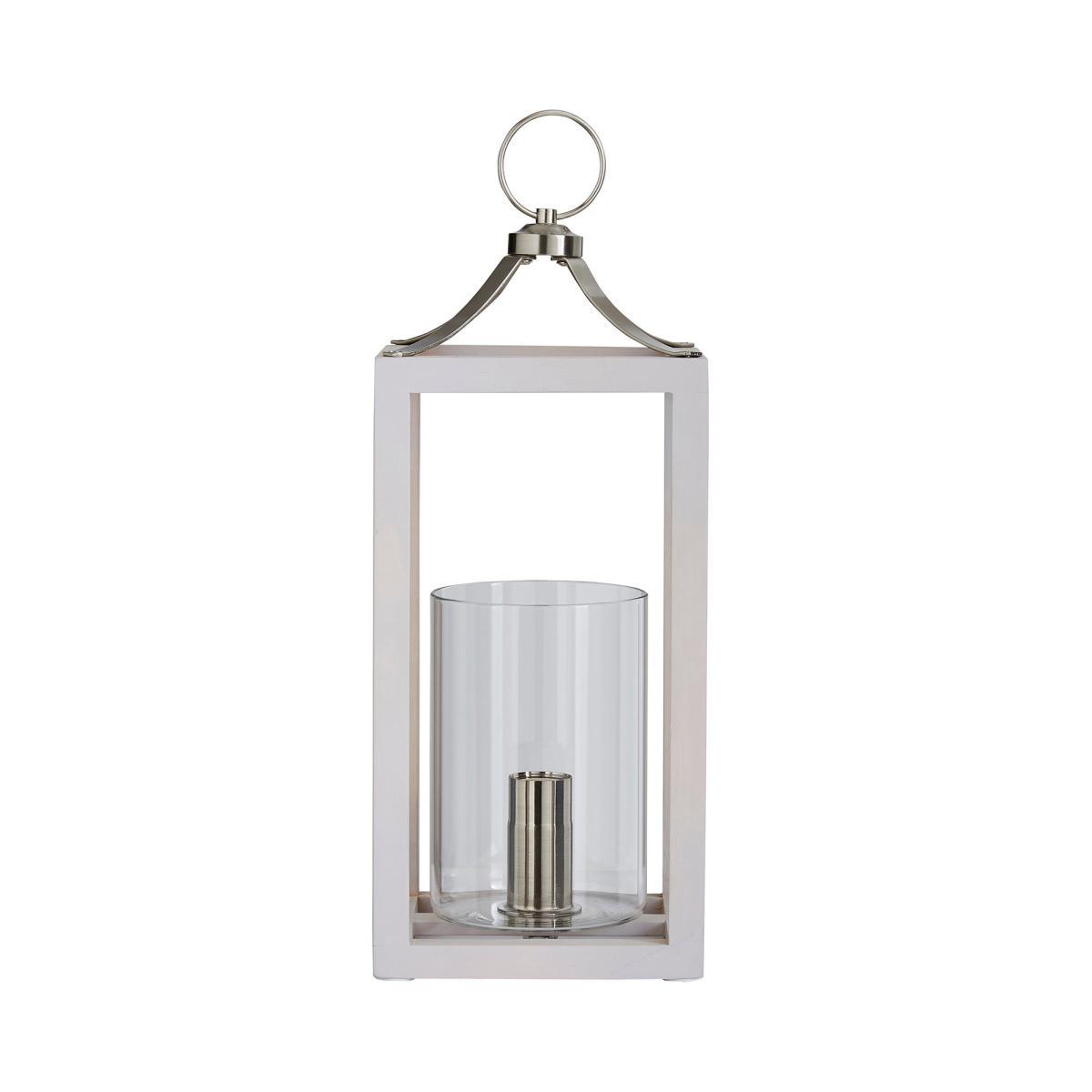 Tove Wooden Table Lamp Grey – image 5