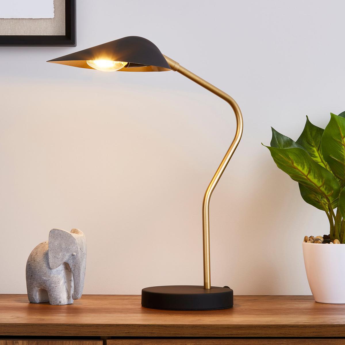 Savona Task Table Lamp Black Black – image 1