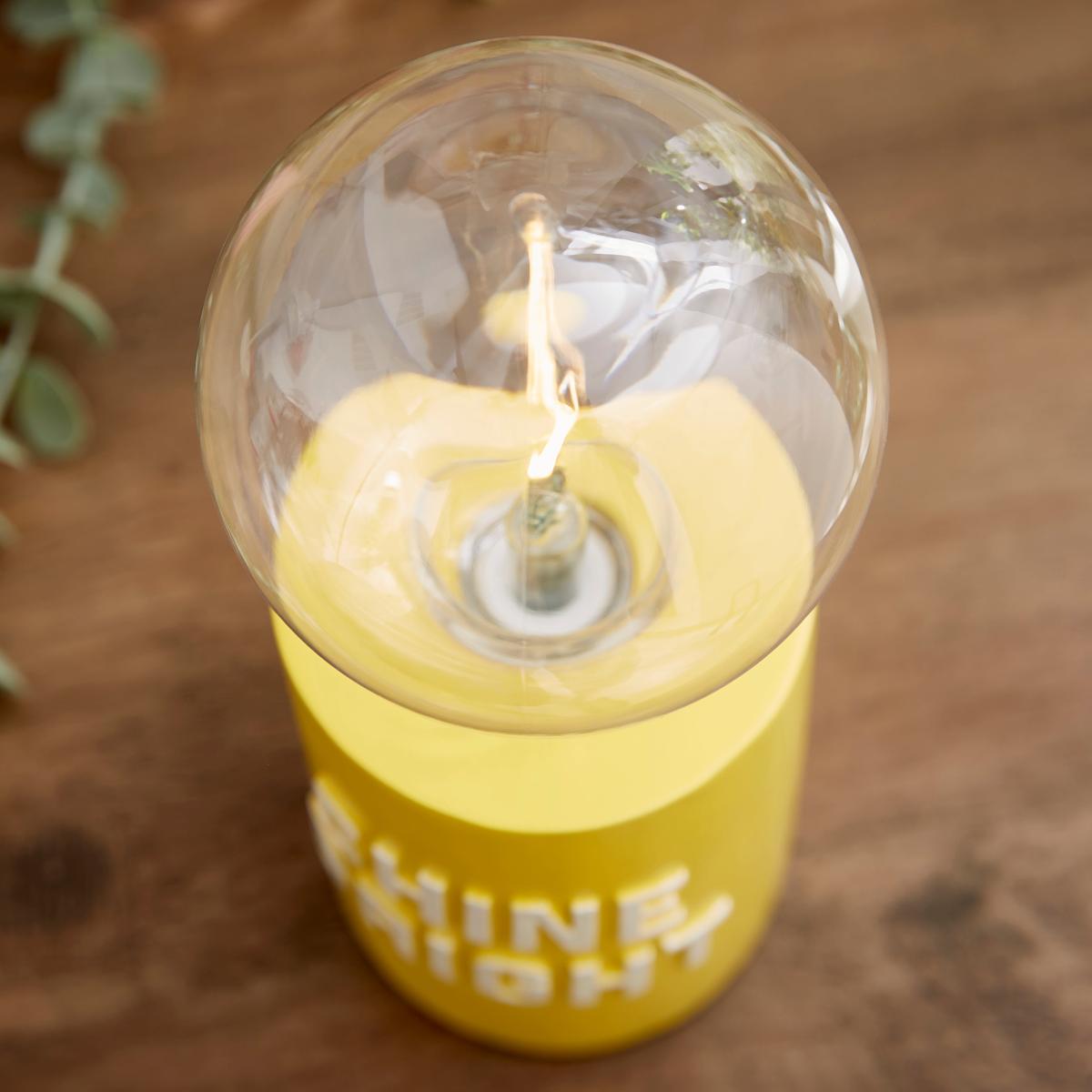 Shine Bright Bulb Holder Yellow – image 3