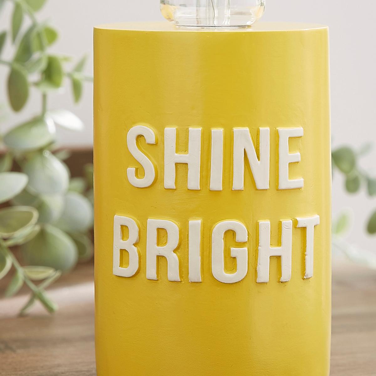 Shine Bright Bulb Holder Yellow – image 4