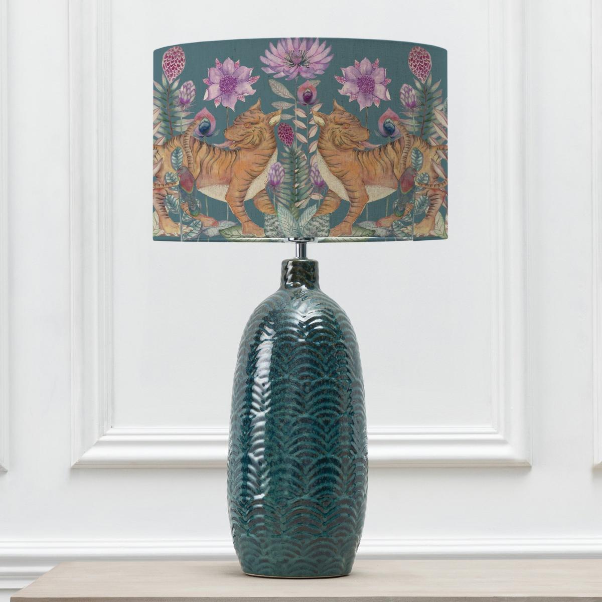 Jadis Table Lamp with Baghdev Shade Baghdev Navy Blue – image 2
