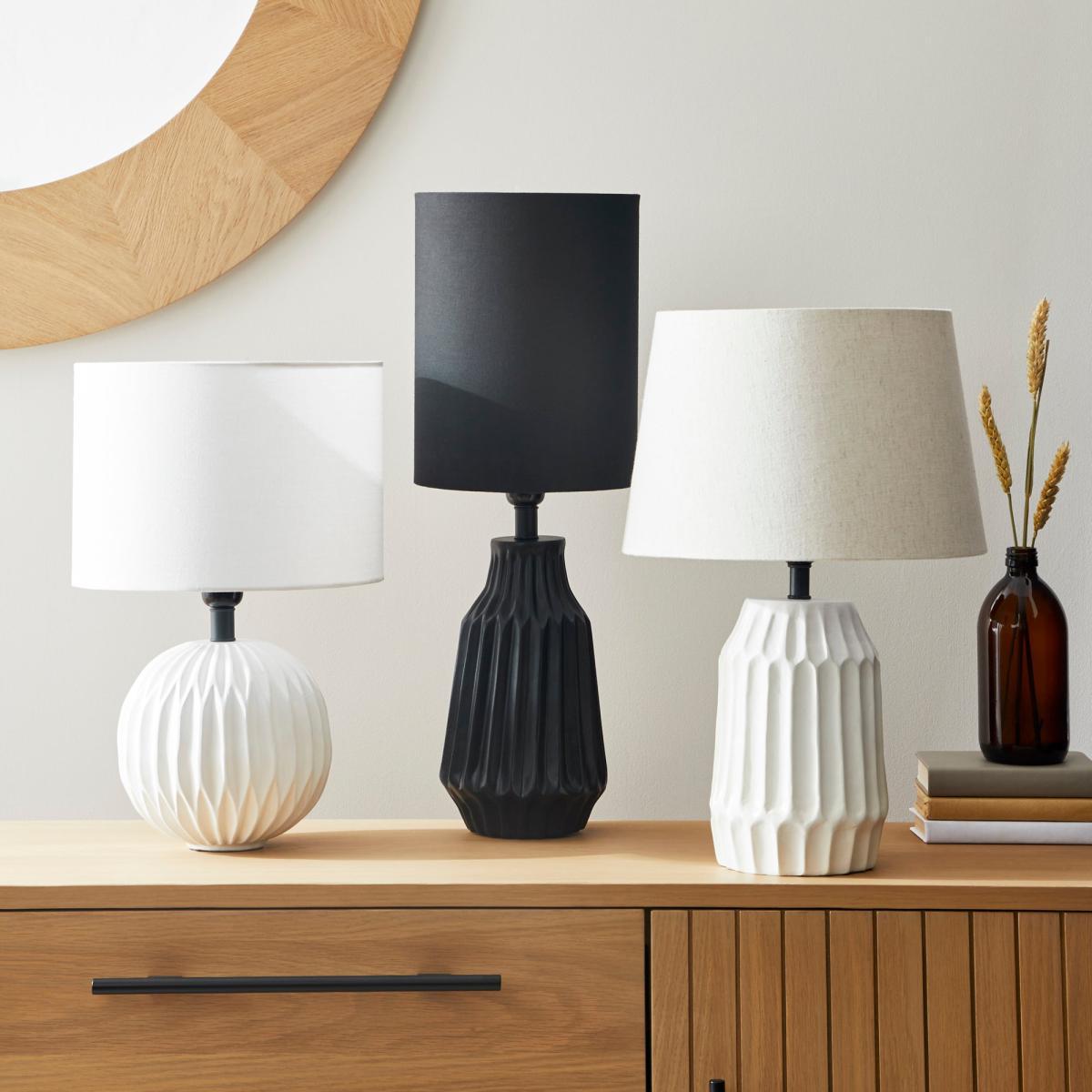 Ecomix Ball Shaped White Table Lamp White – image 6