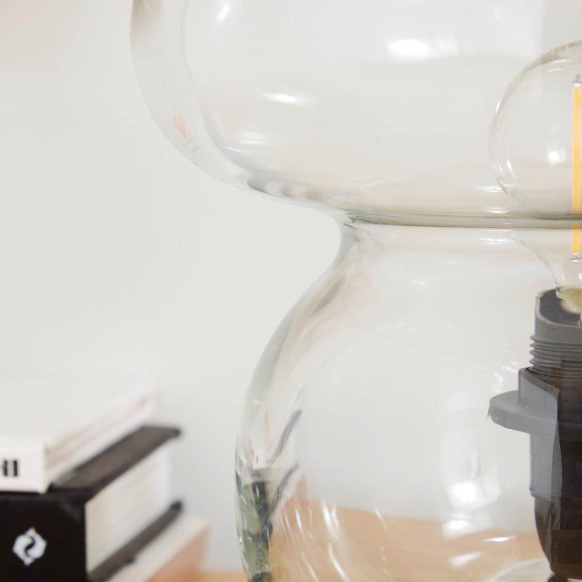 Evy Glass Table Lamp Clear – image 3