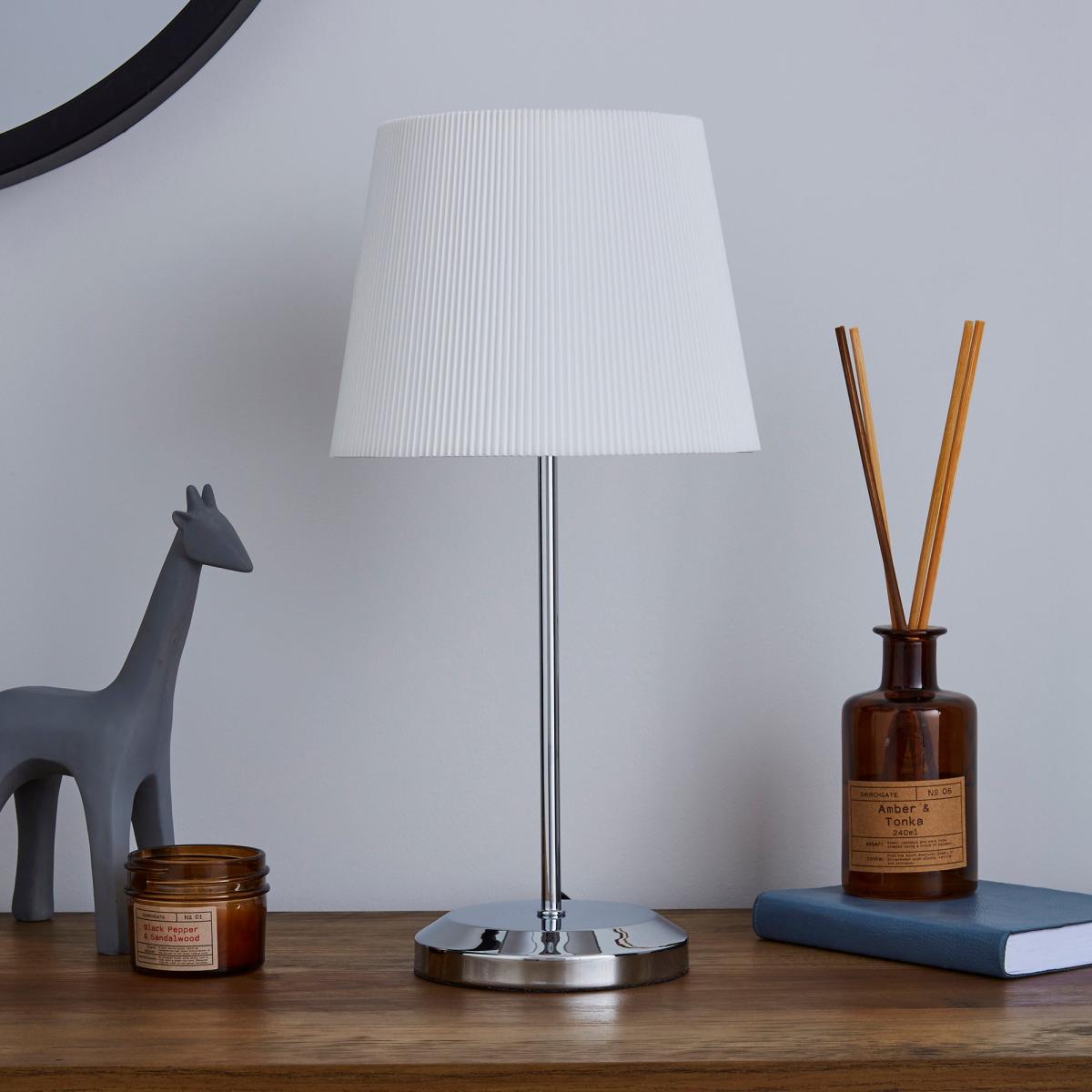 Jali Ivory Touch Dimmable Table Lamp Ivory – image 2