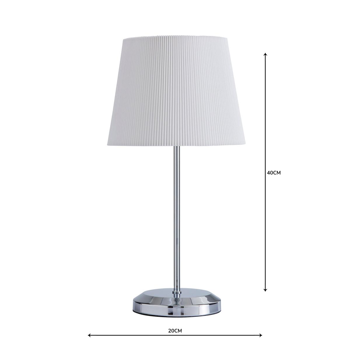 Jali Ivory Touch Dimmable Table Lamp Ivory – image 5