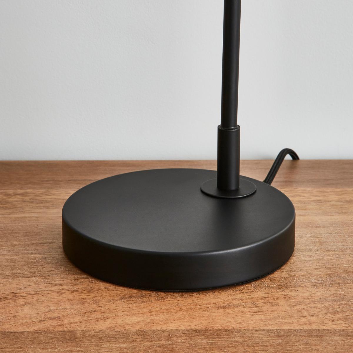Churchgate Allexton Black Desk Lamp Black – image 3