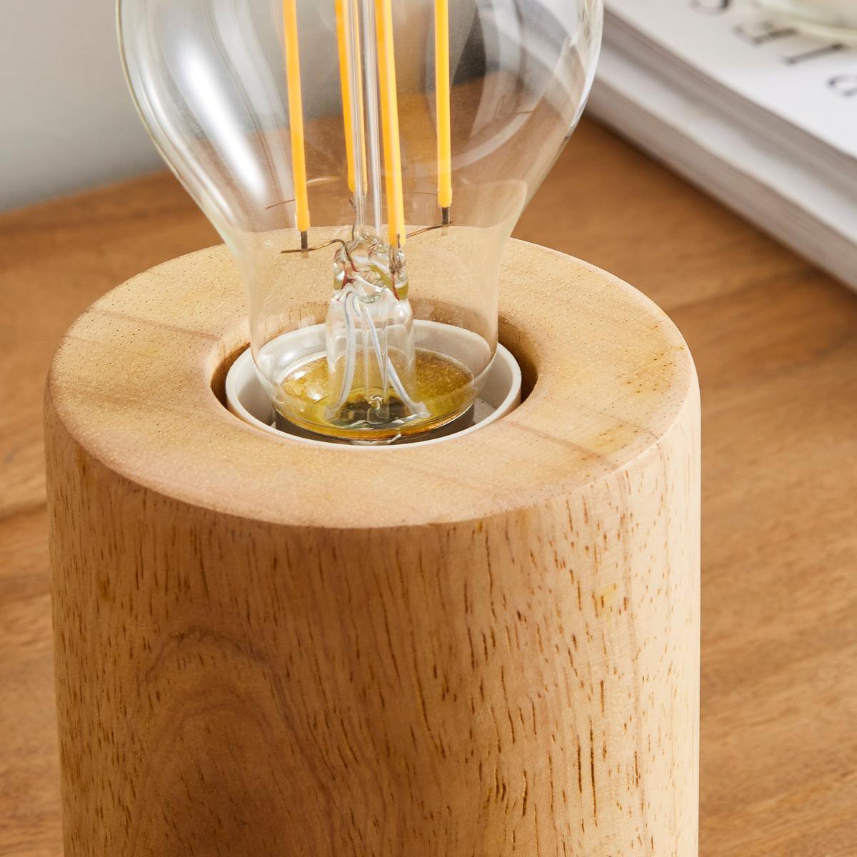 Paint Your Own Bulb Holder Table Lamp Natural – image 4