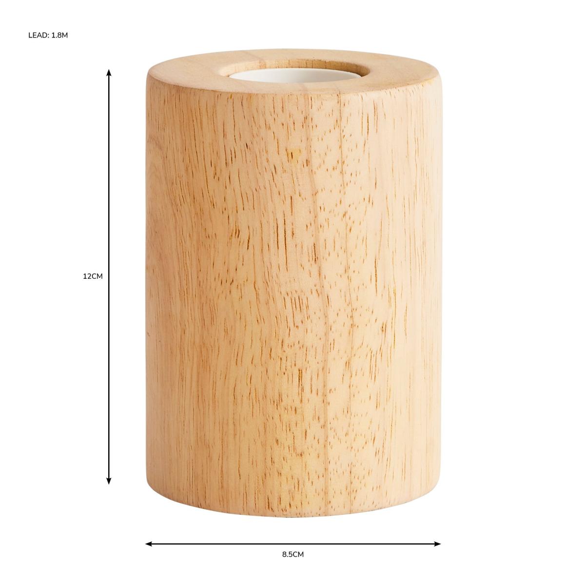Paint Your Own Bulb Holder Table Lamp Natural – image 6