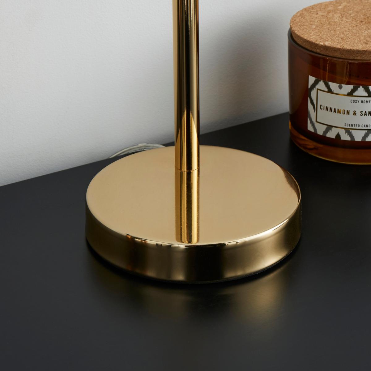 Jackson Integrated LED Dimmable Table Lamp Gold – image 2