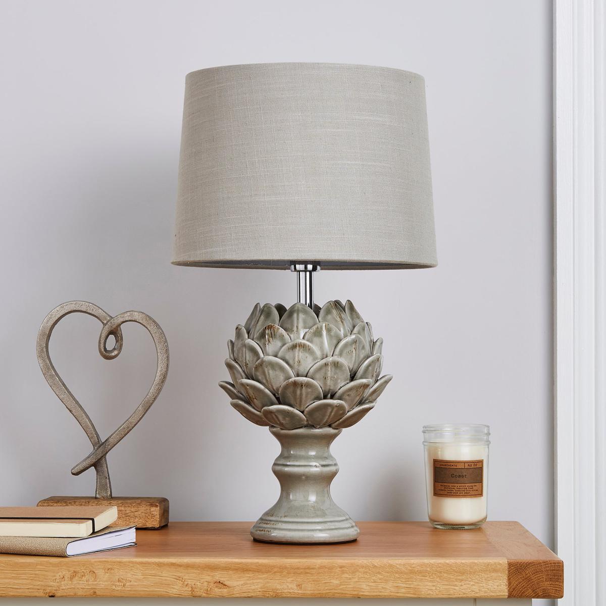 Dorma Artichoke Table Lamp Grey Grey – image 2
