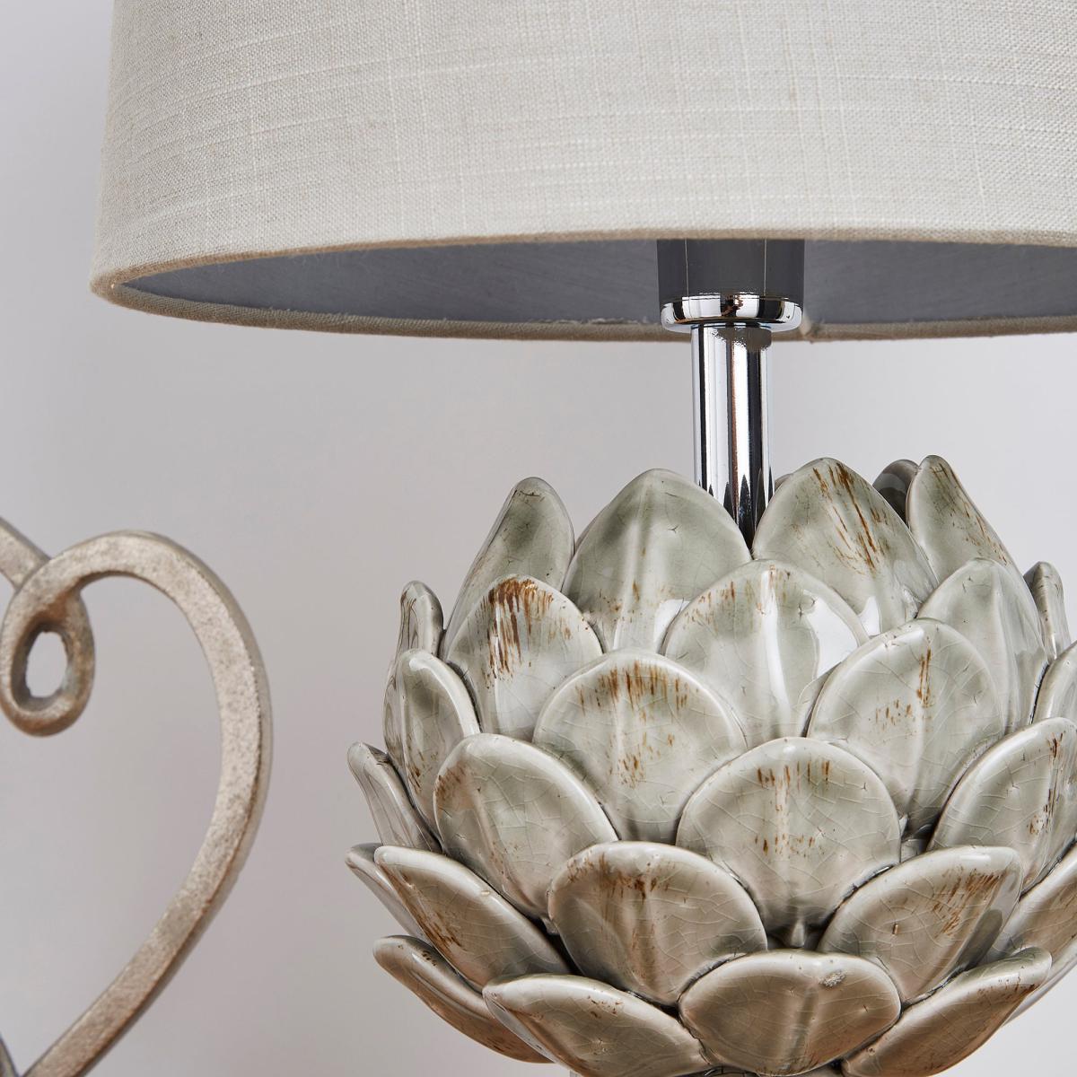 Dorma Artichoke Table Lamp Grey Grey – image 3