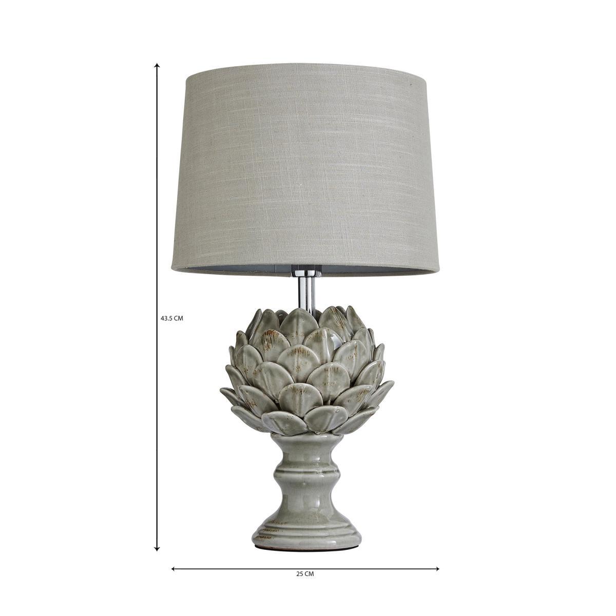 Dorma Artichoke Table Lamp Grey Grey – image 7